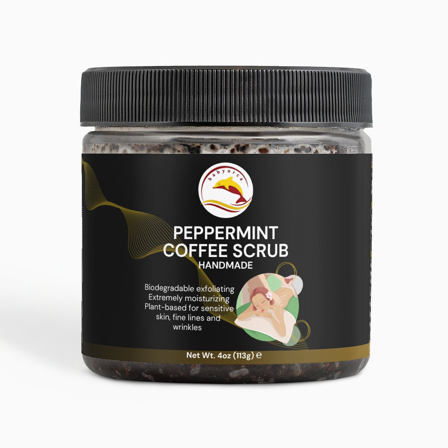 Peppermint Coffee Scrub