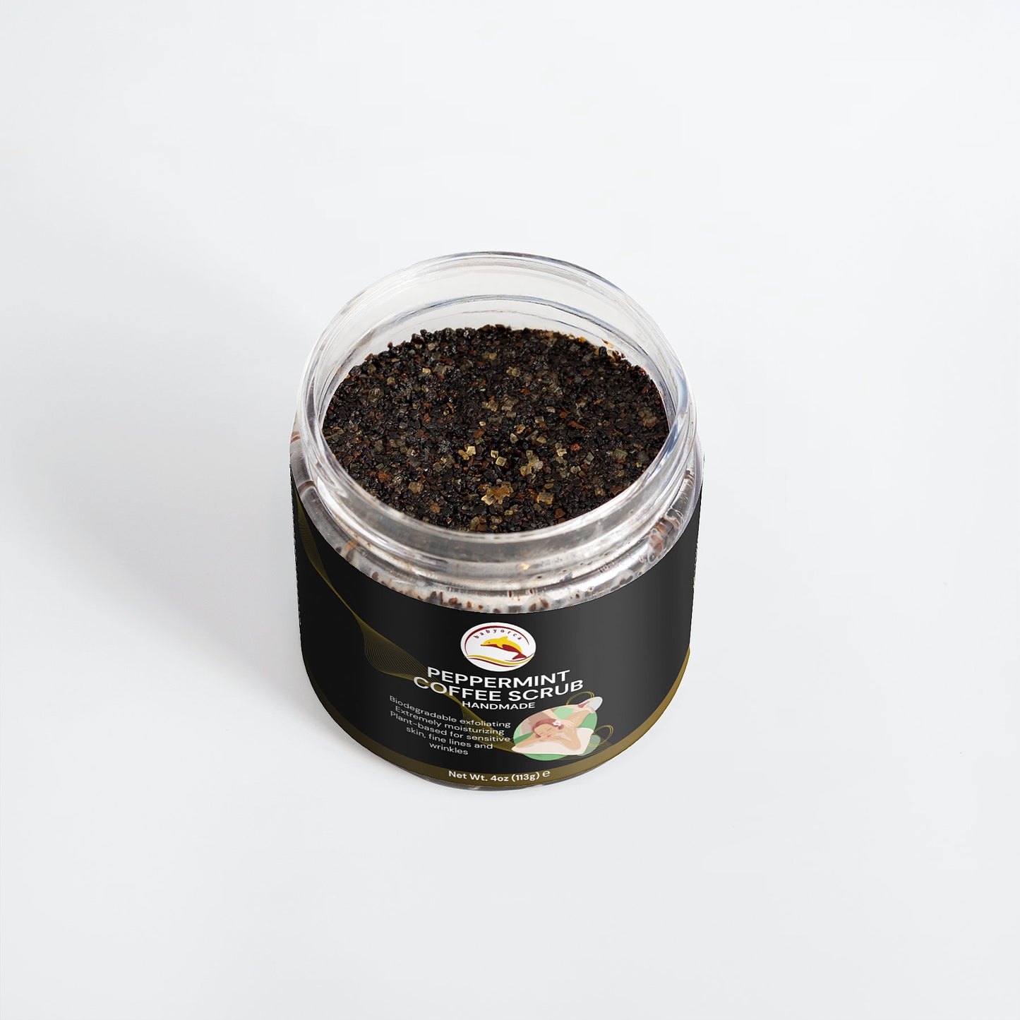 Peppermint Coffee Scrub