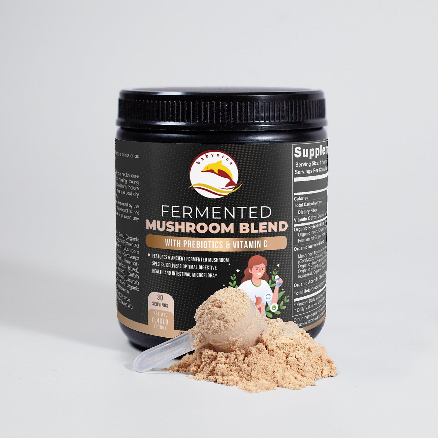 Fermented Mushroom Blend