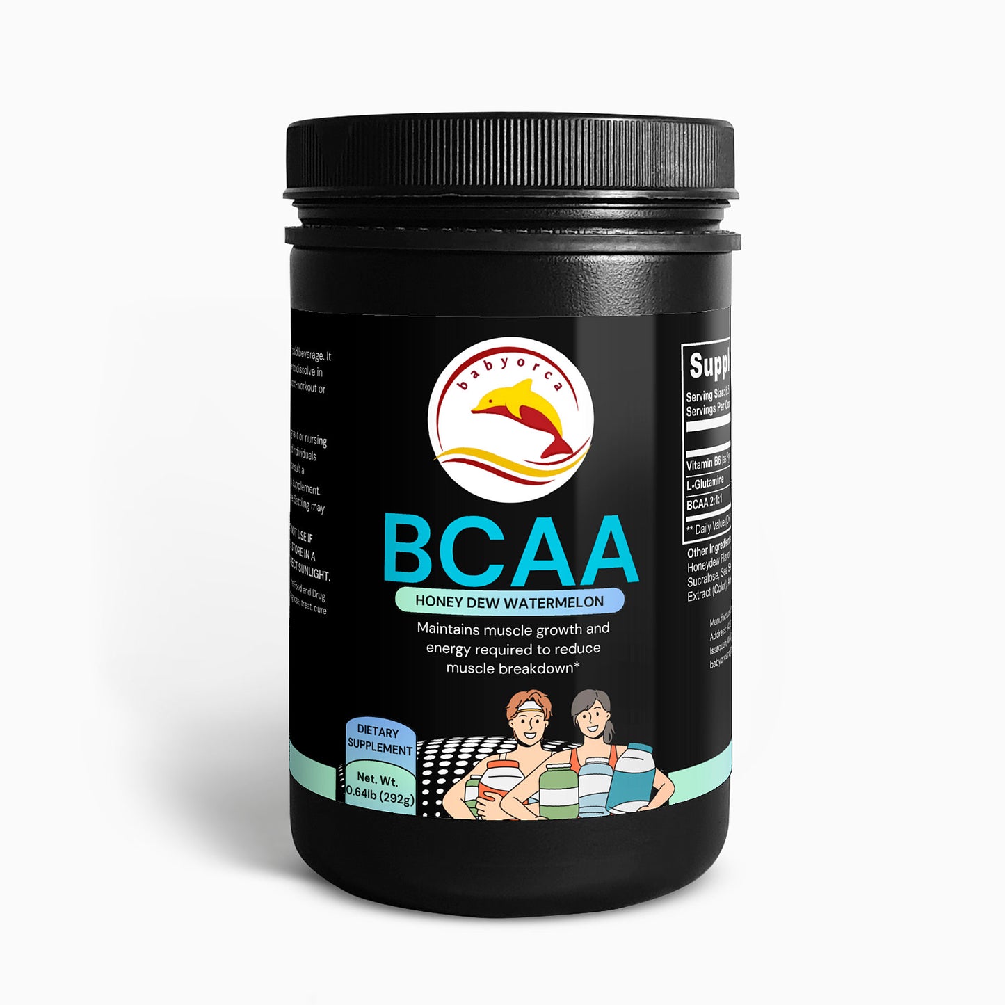 BCAA Post Workout Powder (Honeydew/Watermelon)