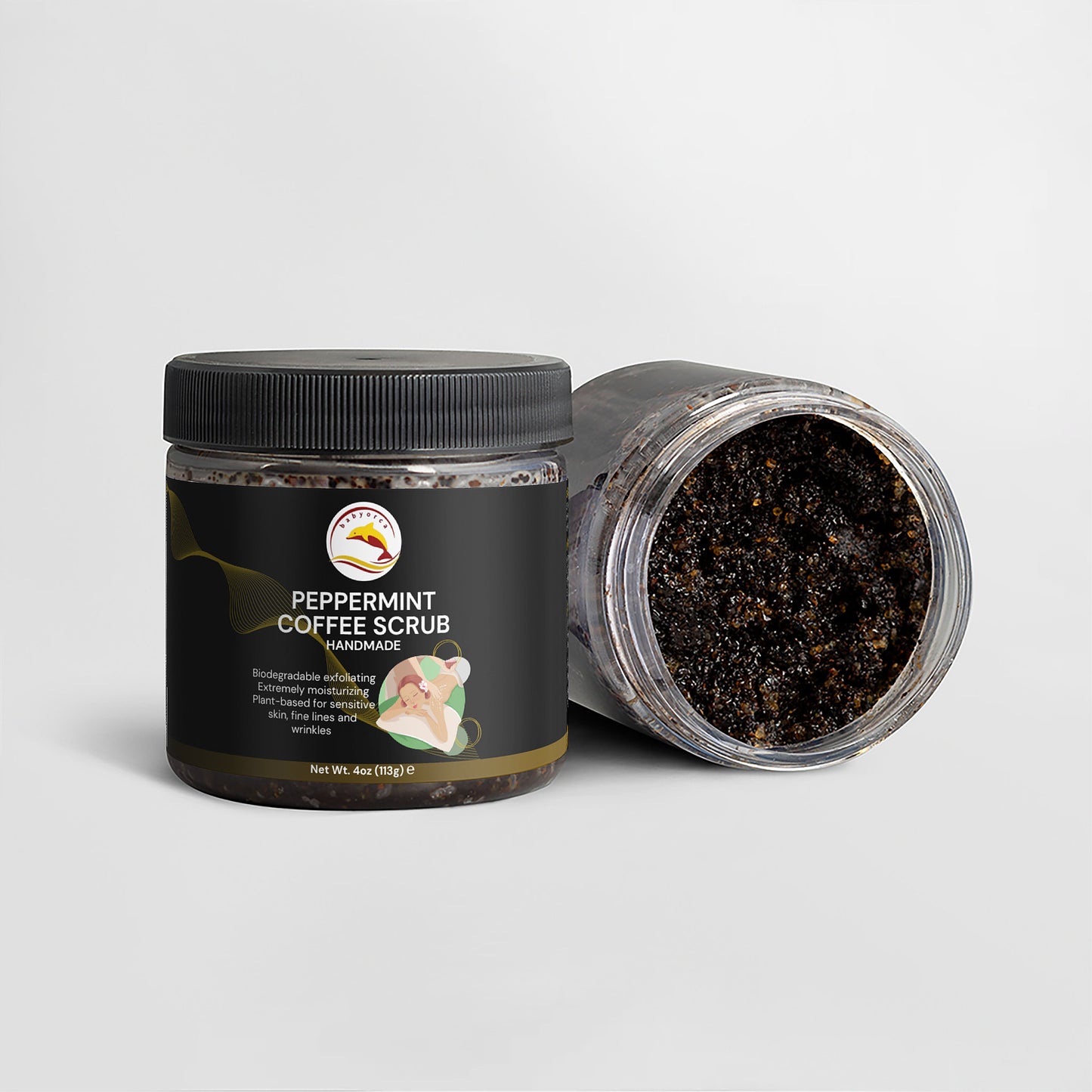 Peppermint Coffee Scrub