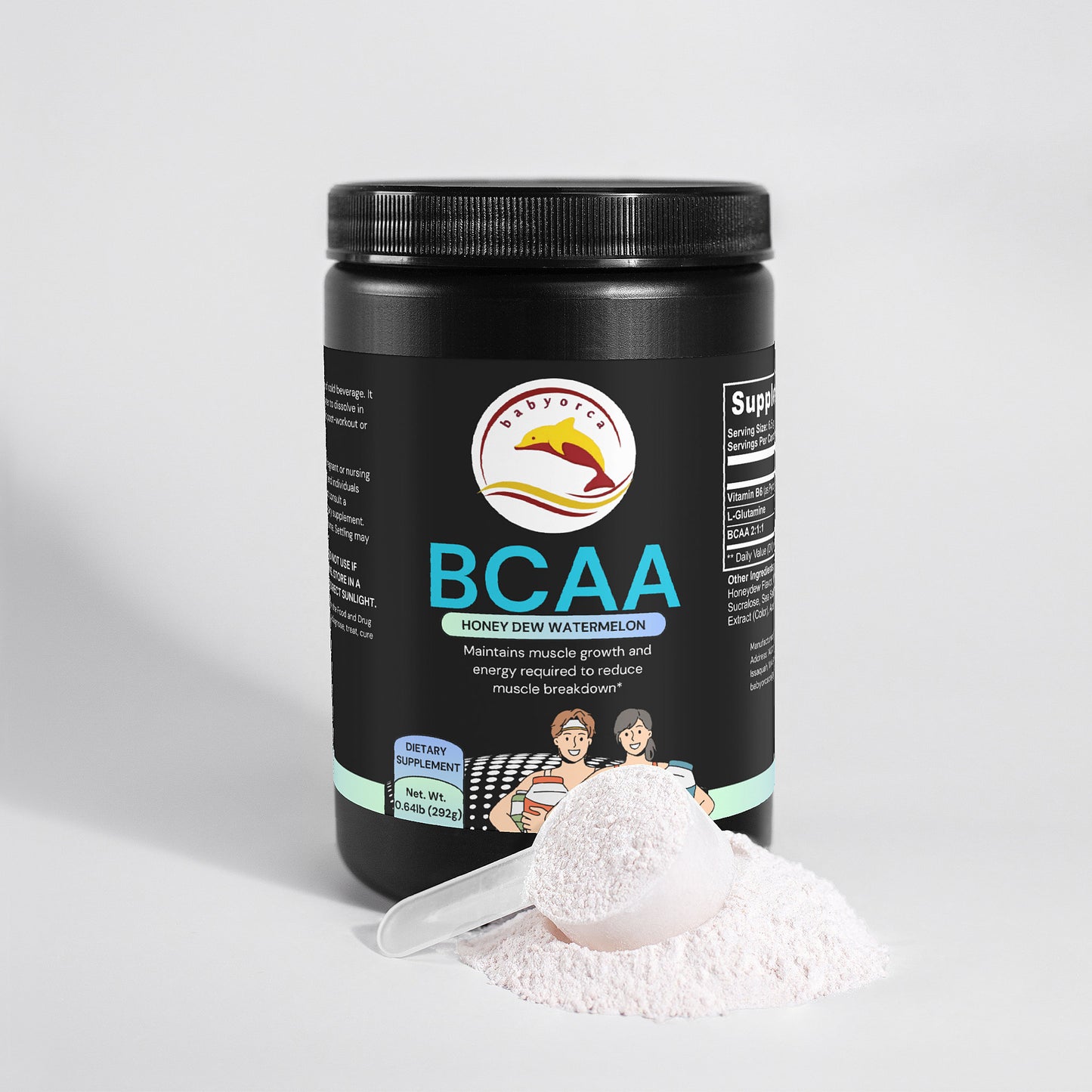 BCAA Post Workout Powder (Honeydew/Watermelon)