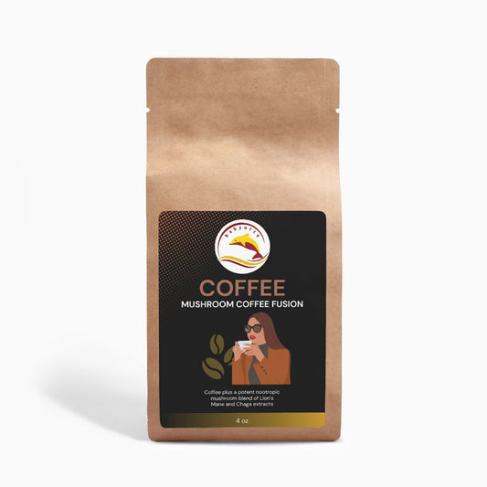Mushroom Coffee Fusion - Lion’s Mane & Chaga 4oz