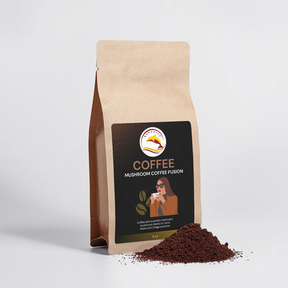 Mushroom Coffee Fusion - Lion’s Mane & Chaga 4oz