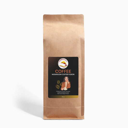 Mushroom Coffee Fusion - Lion’s Mane & Chaga 16oz