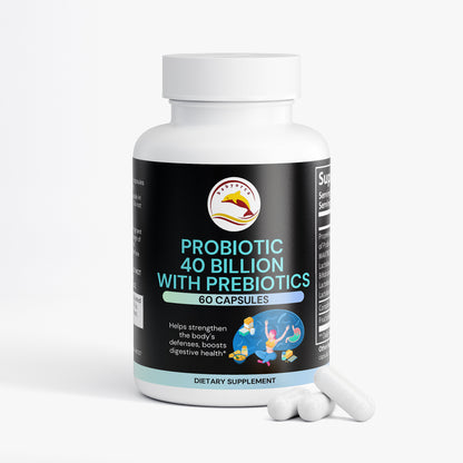 Probiotic 40 Billion with Prebiotics